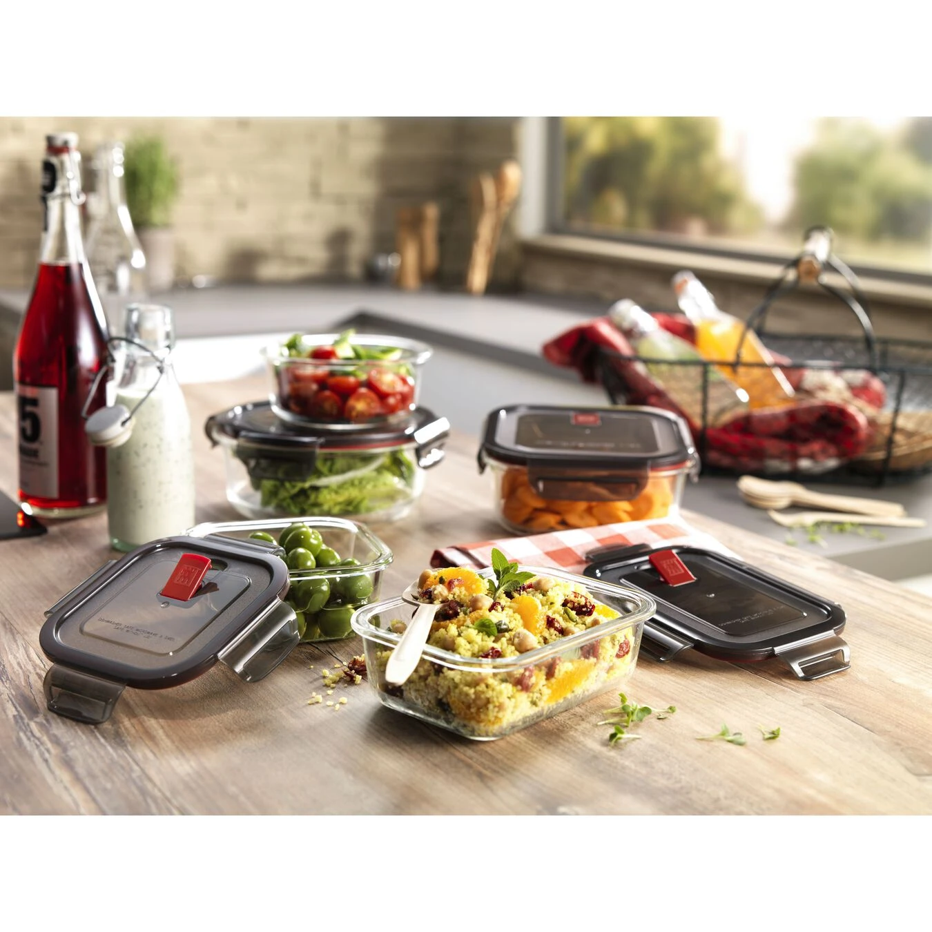 Zwilling Vorratsdose 1,1 L, Borosilikatglas 2 Zwilling Vorratsdose 1,1 L, Borosilikatglas – Bild 2