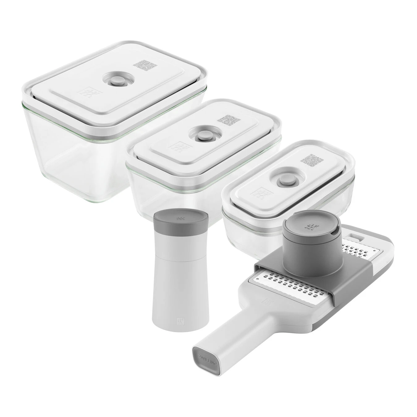 Zwilling Vakuum Zubehör-Set 5-tlg. 1 Zwilling Vakuum Zubehör-Set 5-tlg.