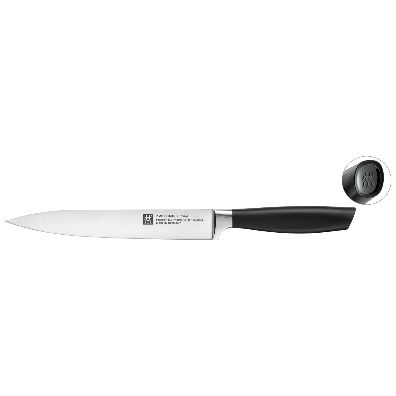 Zwilling Fleischmesser 20 Cm, Schwarz 1 Zwilling Fleischmesser 20 Cm, Schwarz