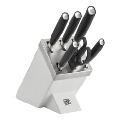 Zwilling Messerblockset Mit KiS Technologie 7-tlg, Weiß