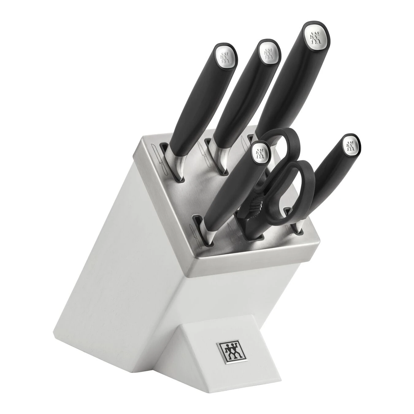 Zwilling Messerblockset Mit KiS Technologie 7-tlg, Weiß 1 Zwilling Messerblockset Mit KiS Technologie 7-tlg, Weiß