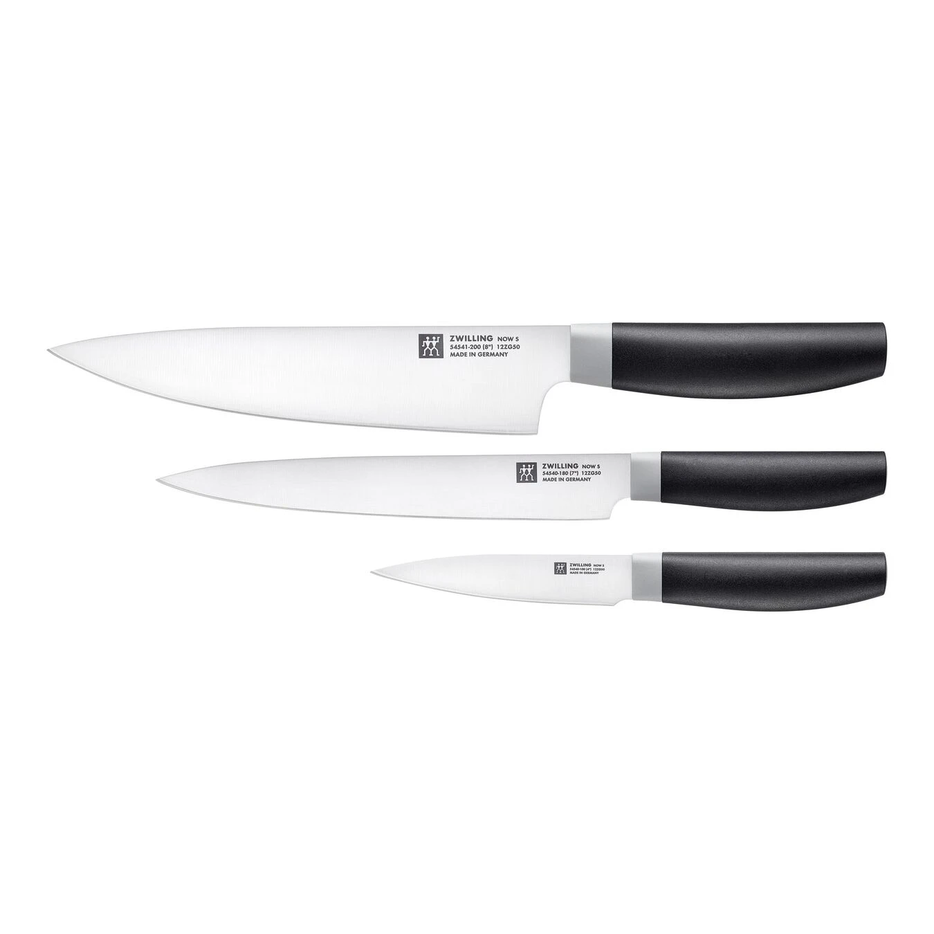 Zwilling Messerset 3-tlg, Schwarz 1 Zwilling Messerset 3-tlg, Schwarz