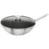 Zwilling Wok 30 Cm, 18/10 Edelstahl